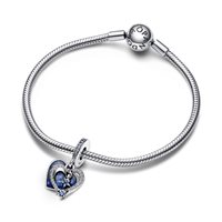 Charm Pandora Donna Pandora Moments in Argento Cubic Zirconia 792356C01 - 792356C01